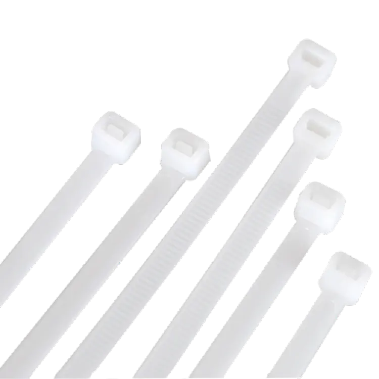 D-T Nylon Cable Tie A-5*200 Actual Size: 4.6*200mm White 100pcs/Bag