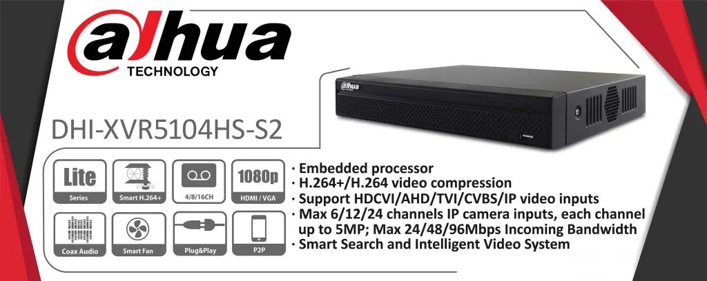 DHI-XVR5104HS-S2