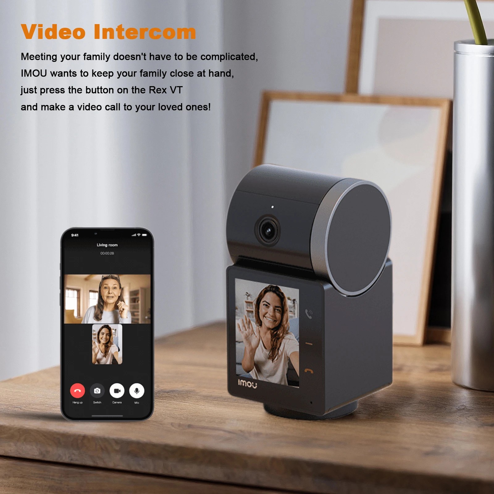 Imou_5MP INDOOR VIDEO INTERCOM IMOU AI DETECTION REX VT