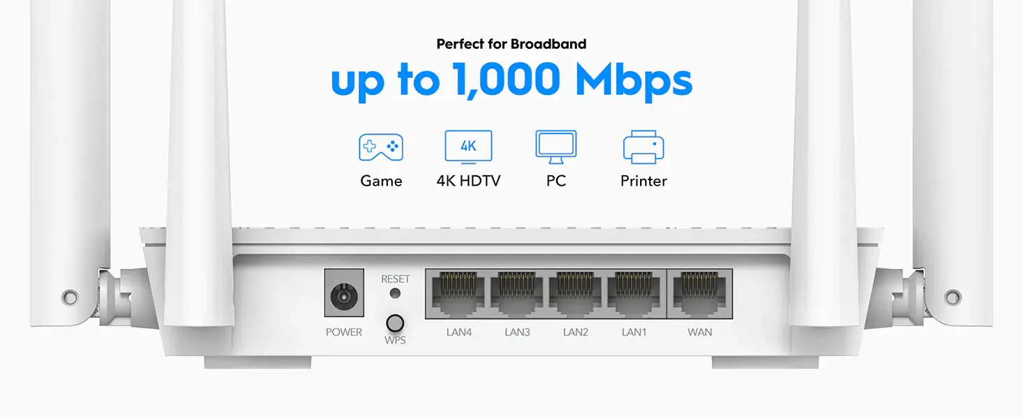 Cudy AX3000 Gigabit Wi-Fi 6 Mesh Router | WR3000